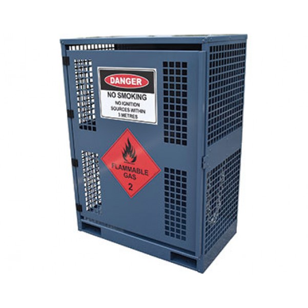 Spill Crew SCGR2T - Spill Crew Gas Cylinder Storage Cage – 2x Forklift LPG Bottles